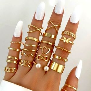 Express | Jewelry | Multiple Finger Rings | Poshmark